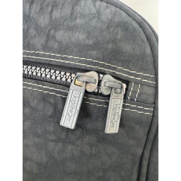 Kipling Bag Womens Large Gray Nylon Travel Tote Gym Duffle No Crossbody Strap - Picture 6 of 16